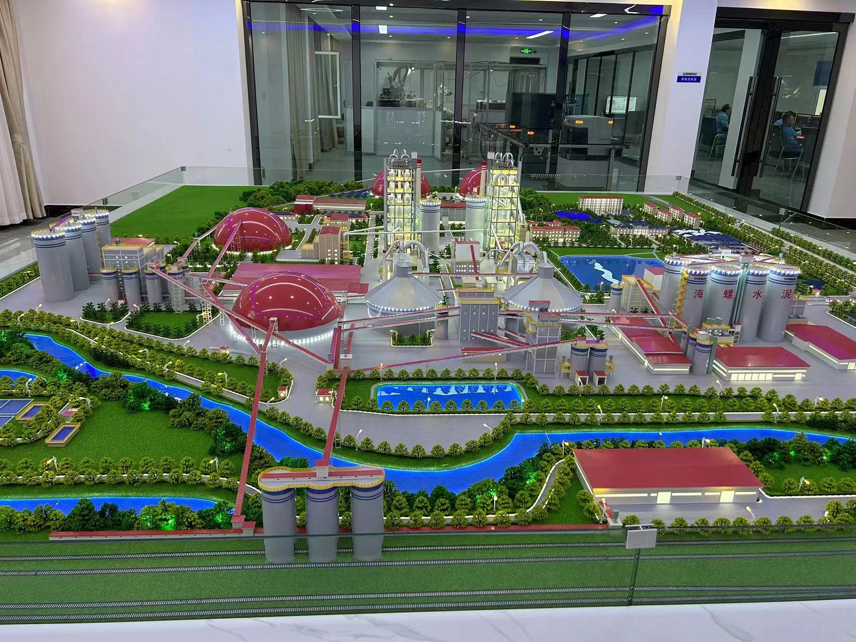 海螺集團沙盤(pán)模型視頻展示